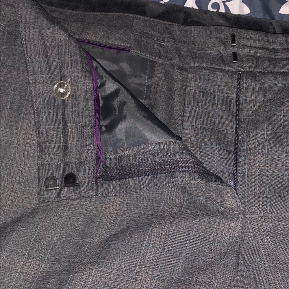 Grey work pants